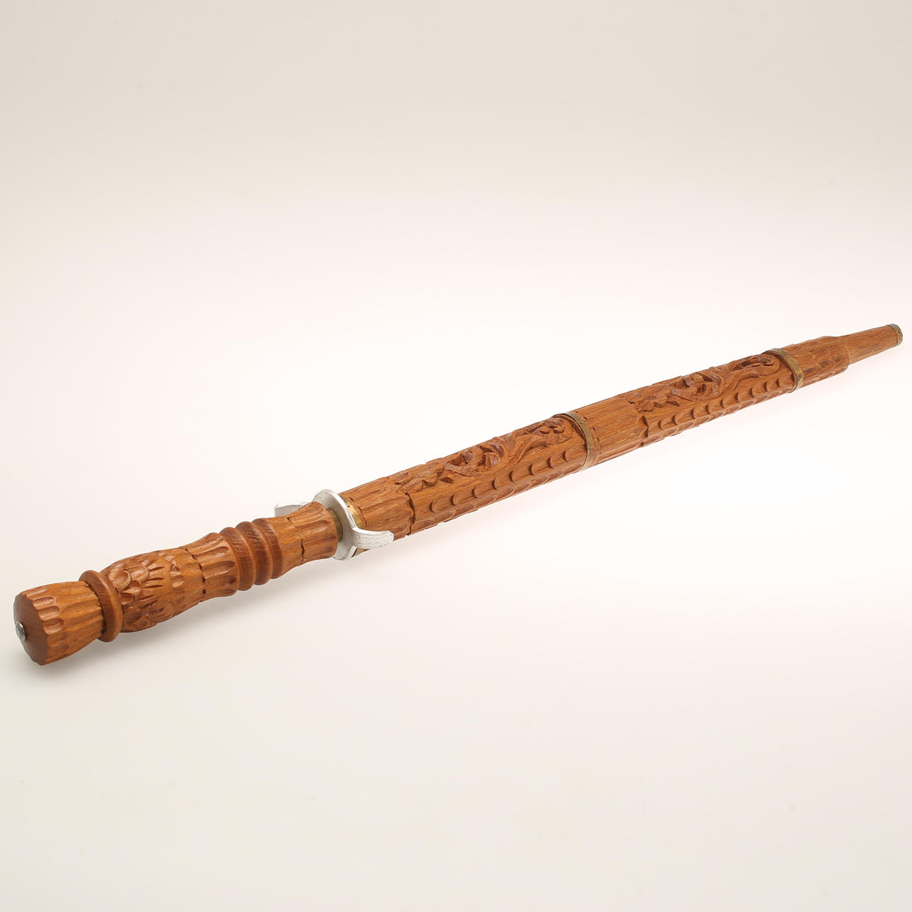 SABER, wood and metal.