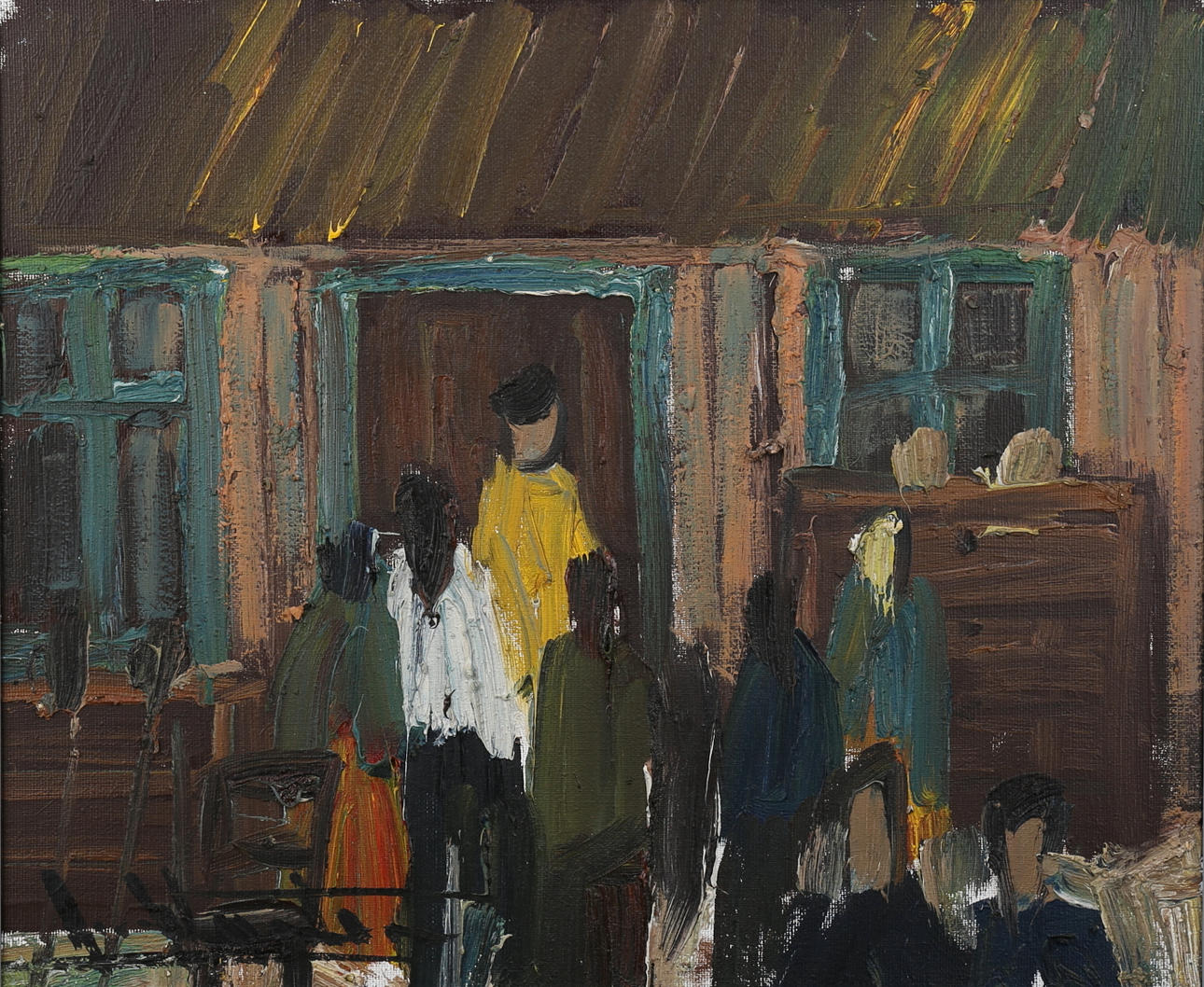 PARTI KONST, (2). BERNDT OLOF SJÖWALL samt ARNE WALLSTEN.