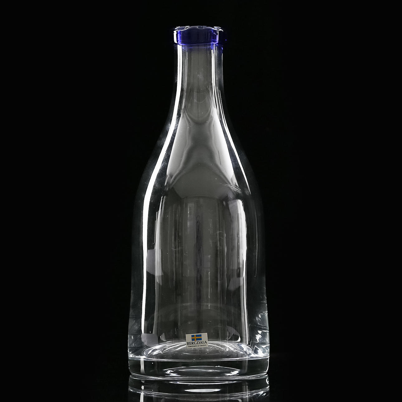 FLASKA/KARAFF, glas, Bergdala.