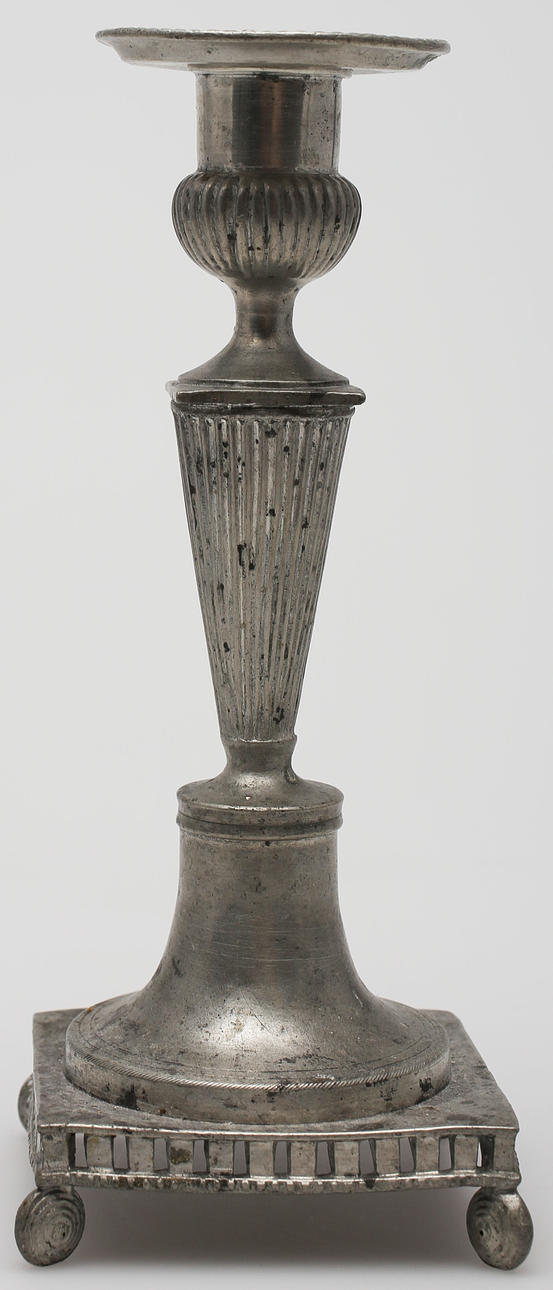 LJUSSTAKE, tenn, GW Lindberg, Örebro, 1800-tal.