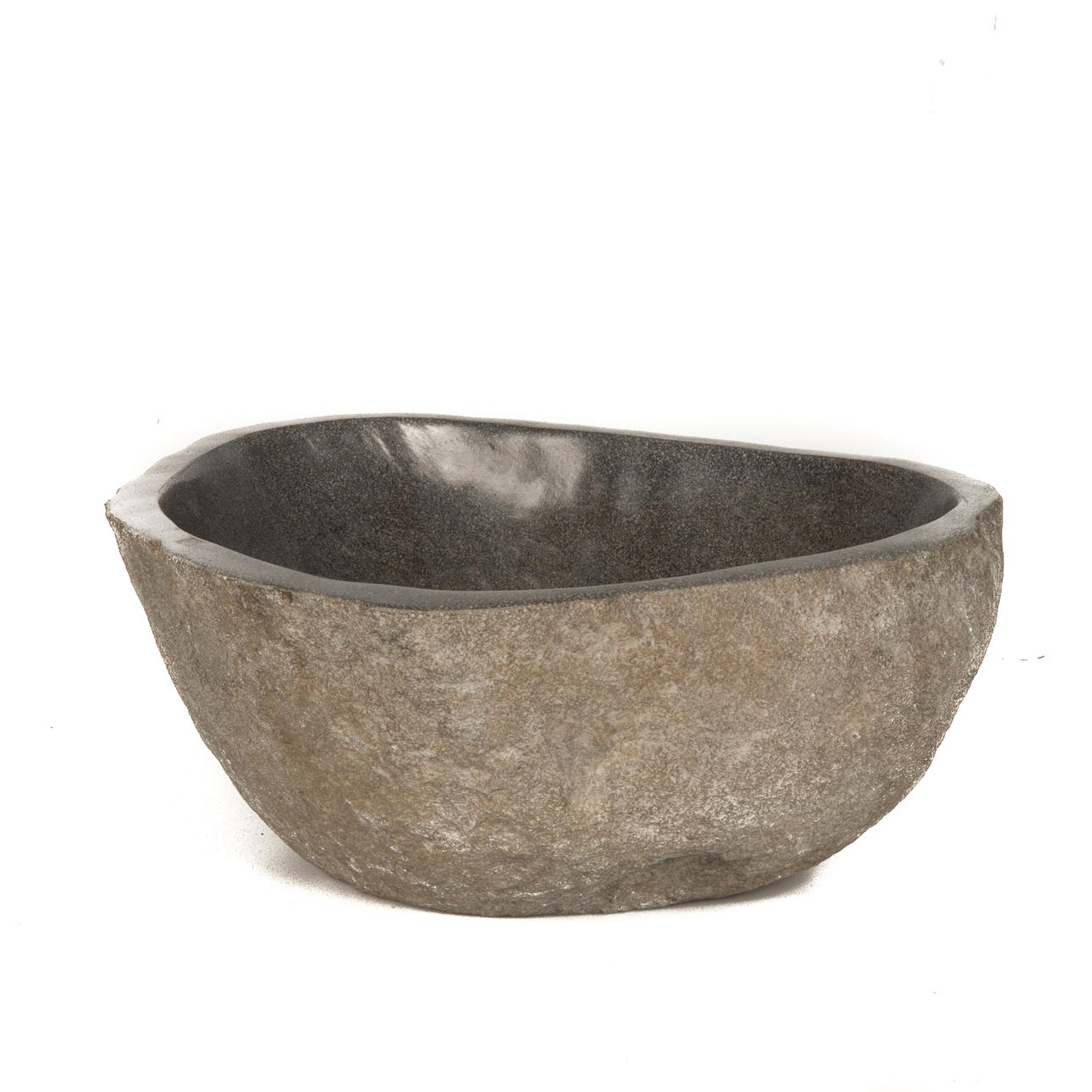 HANDFAT, polerad sten.