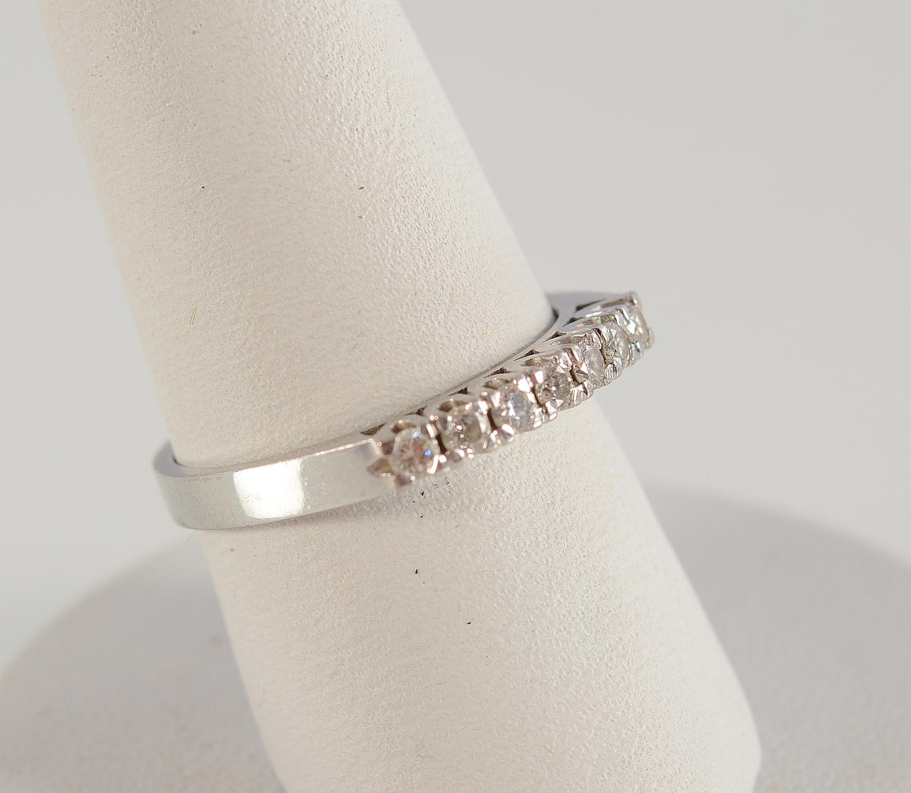 DIAMANTRING, 0,21ct, vitguld 18K.