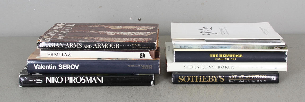 KONSTLITTERATUR, 12 delar.