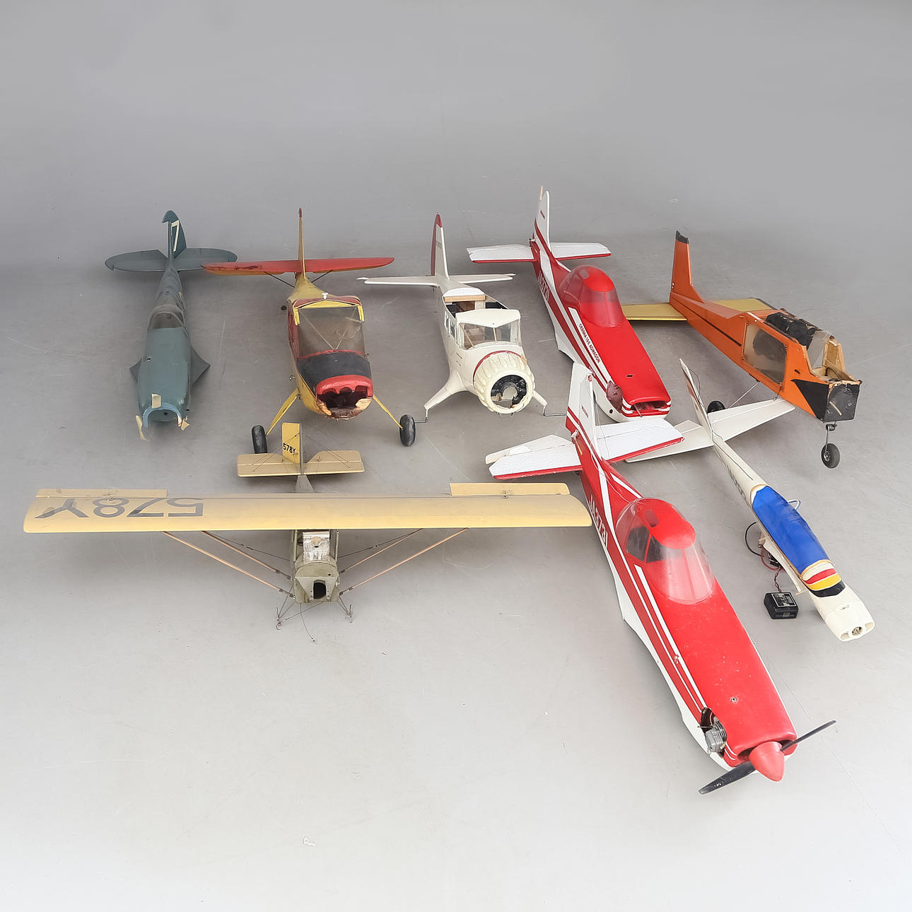 MODELLFLYGPLAN, 8 st.