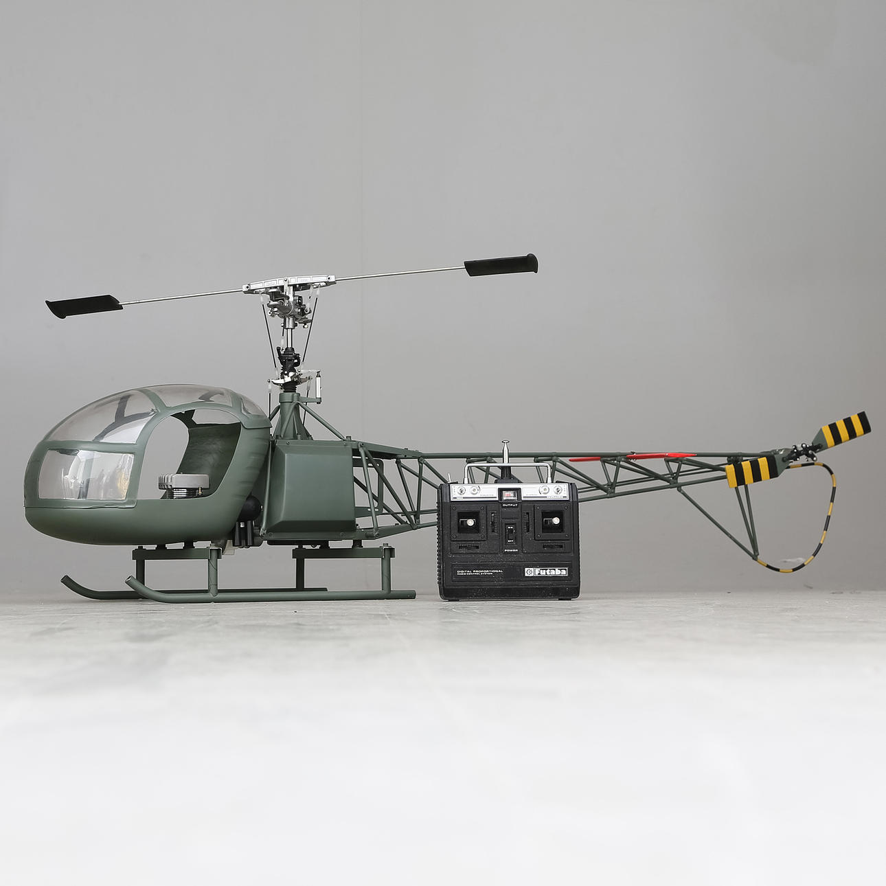 HELIKOPTER, radiostyrd, Hirobo.