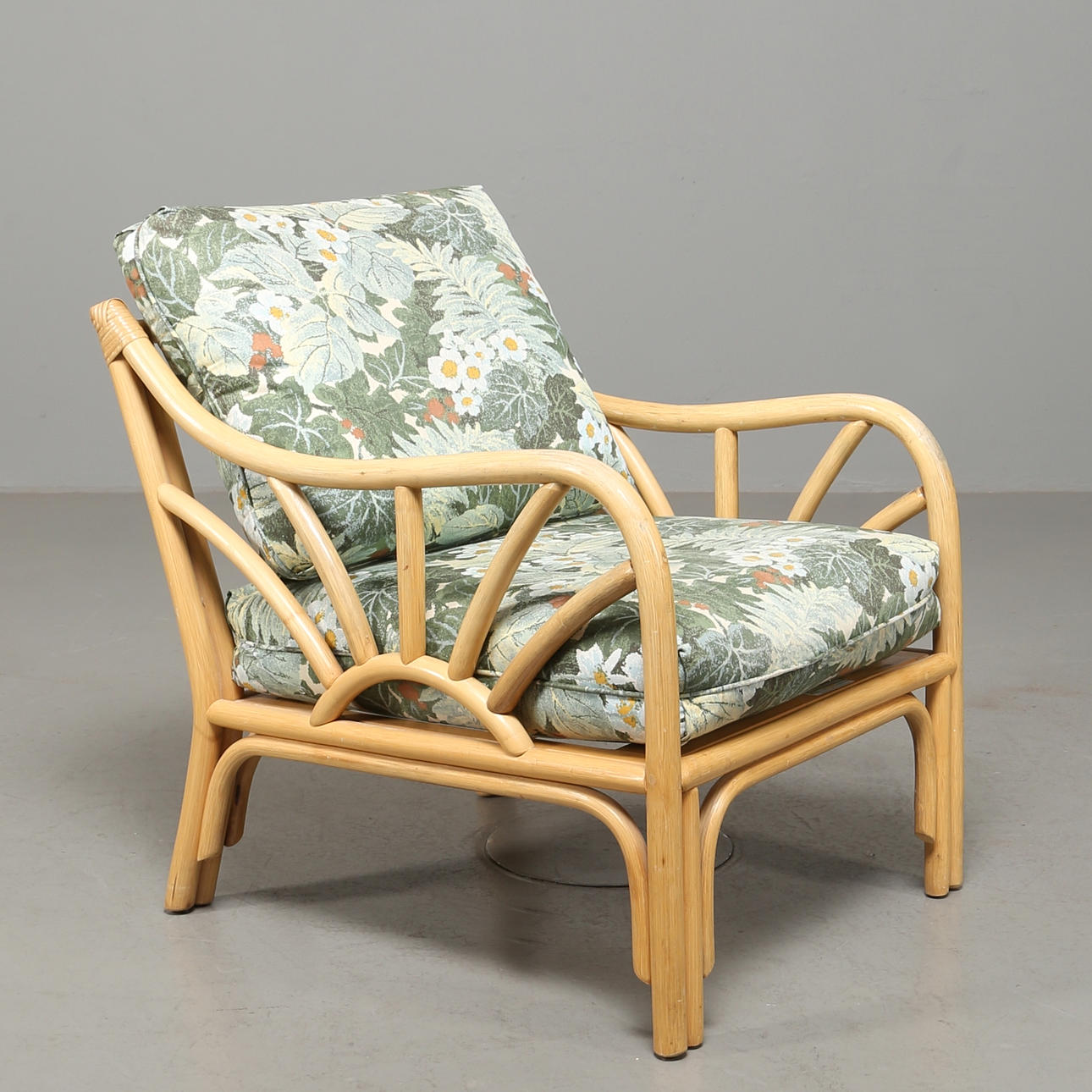 ARMCHAIR, bamboo, 20th century.