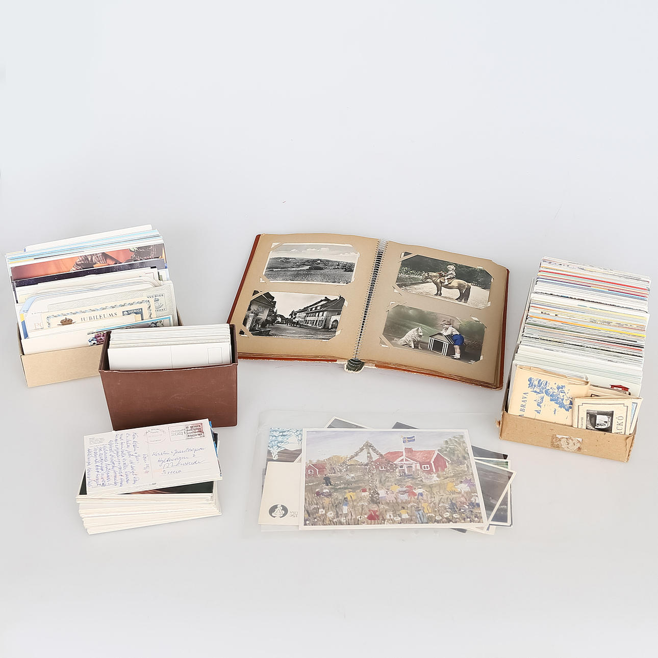 SAMLING VYKORT, ca 1100 objekt.