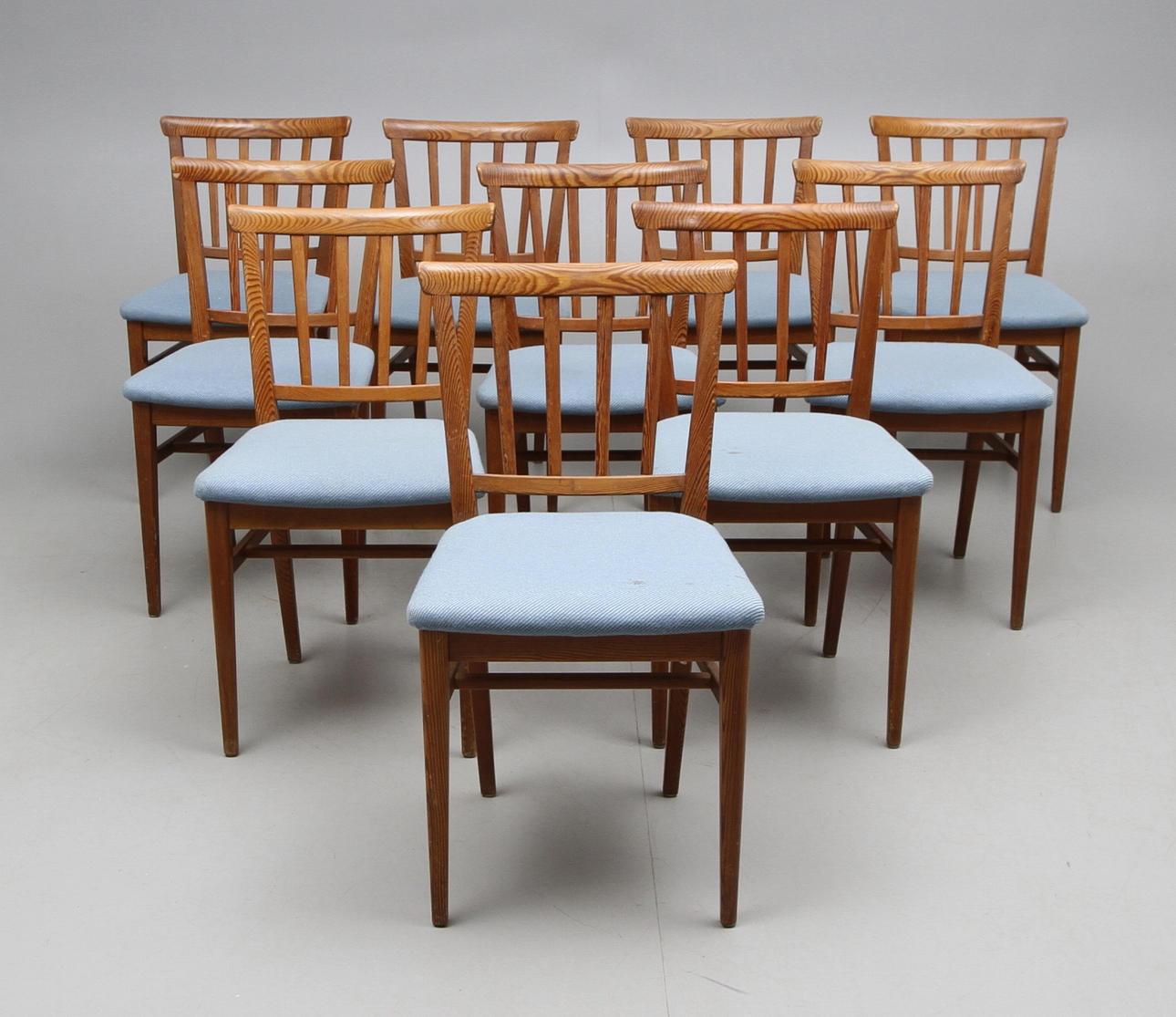 STOLAR, 10 st, "Själevad", Carl Malmsten.