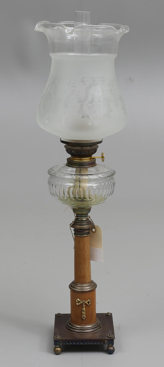 FOTOGENLAMPA, 1800-tal.