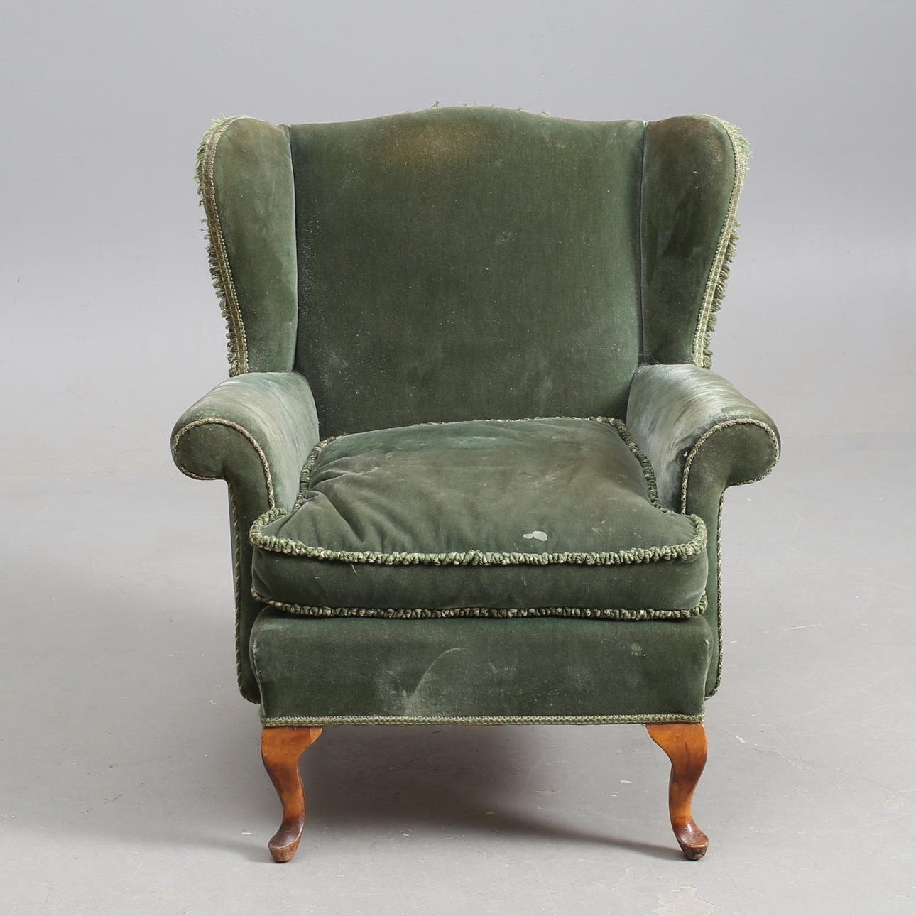 FÅTÖLJ, "öronlapp", tidigt 1900-tal.