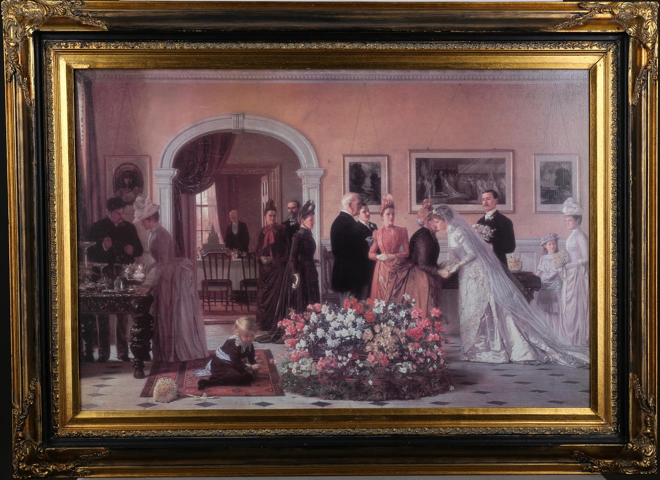 PARTI KONST, oljetryck, 2 st.