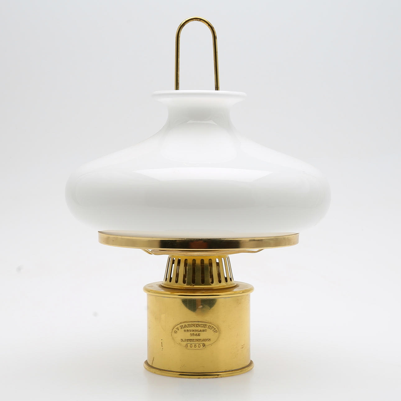 PHOTOGEN LAMP, ship model, GV Harnisch Eftf, Copenhagen.