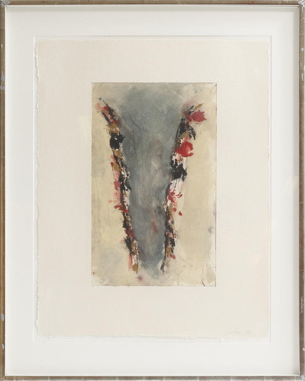 JOSEPH HASKE. Composition, monotype, signed.