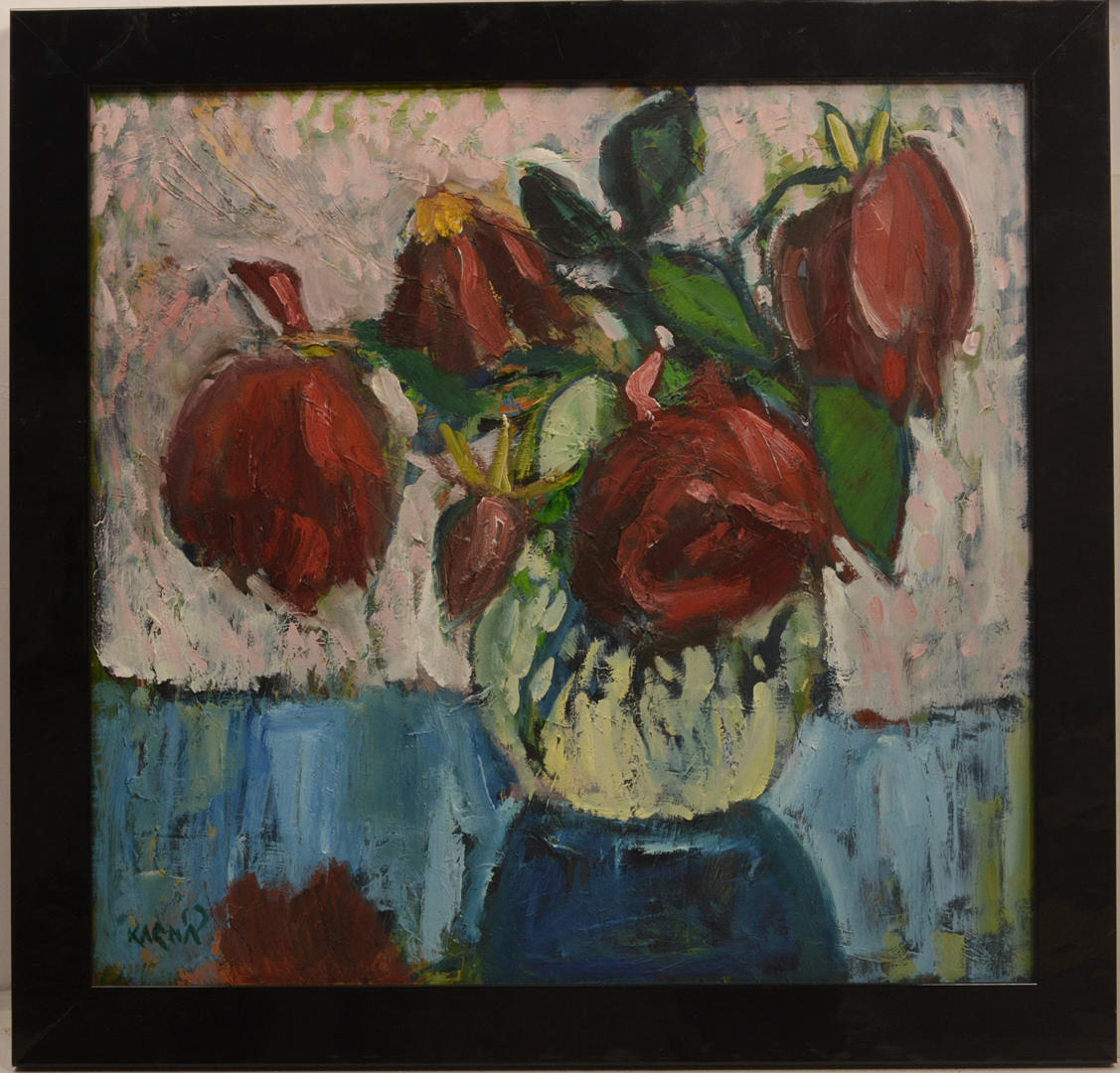 KARNÅ ESKIL. Blomsterstilleben.