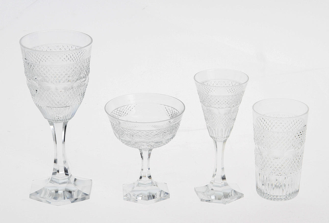 GLASSERVIS, 46 delar "Regina", Kosta Boda.