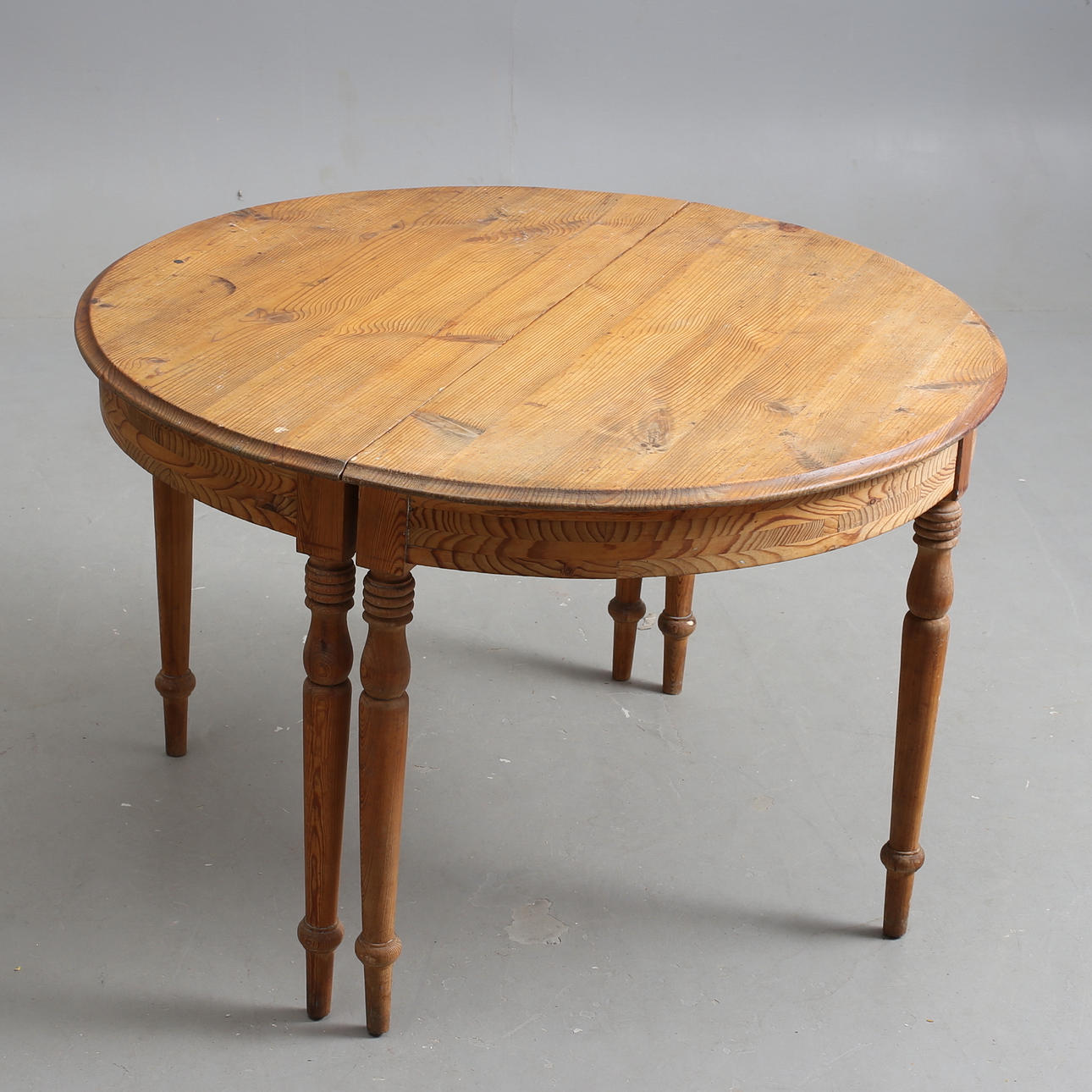 TISCH, "Halbmondtisch", 19. Jahrhundert.