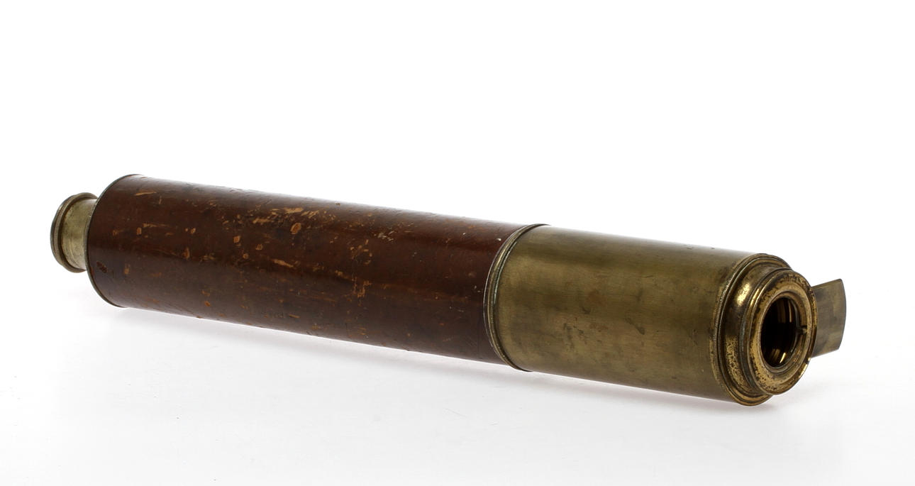 TUBKIKARE, mässing & läder, L. Casella & Co. London, 1800-tal.