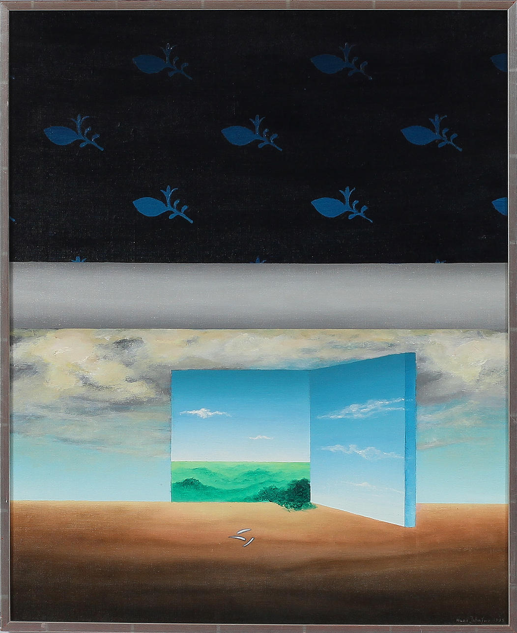 HANS JOHNFORS. Olja på duk, signerad och daterad 1975.