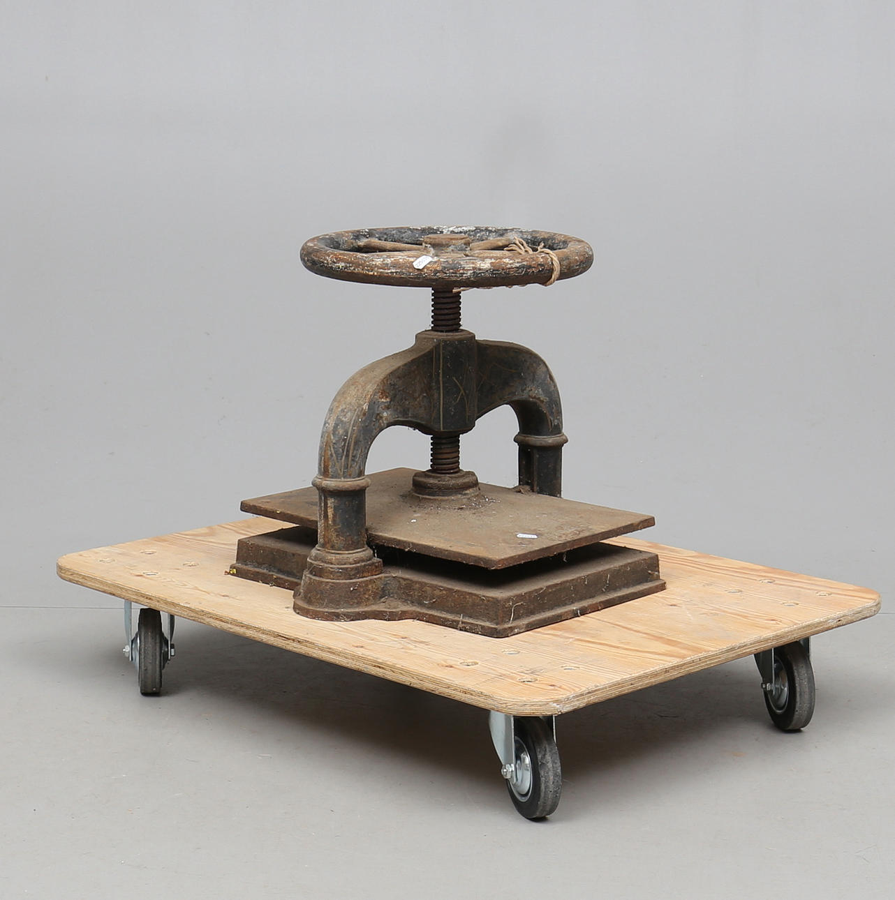 BOKPRESS, gjutjärn, 1800-/1900-tal.