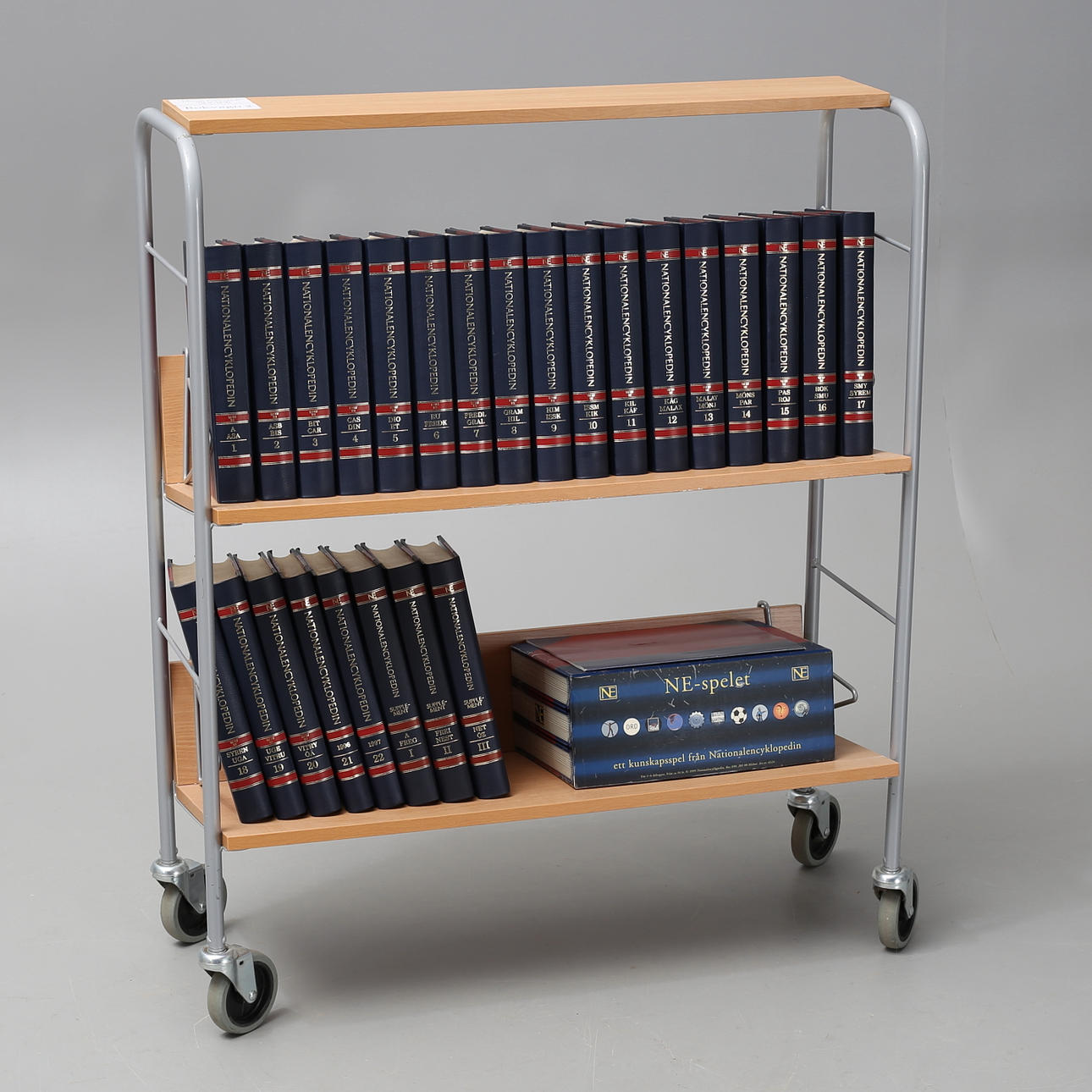 NATIONALENCYKLOPEDIN, samt NE-spelet.