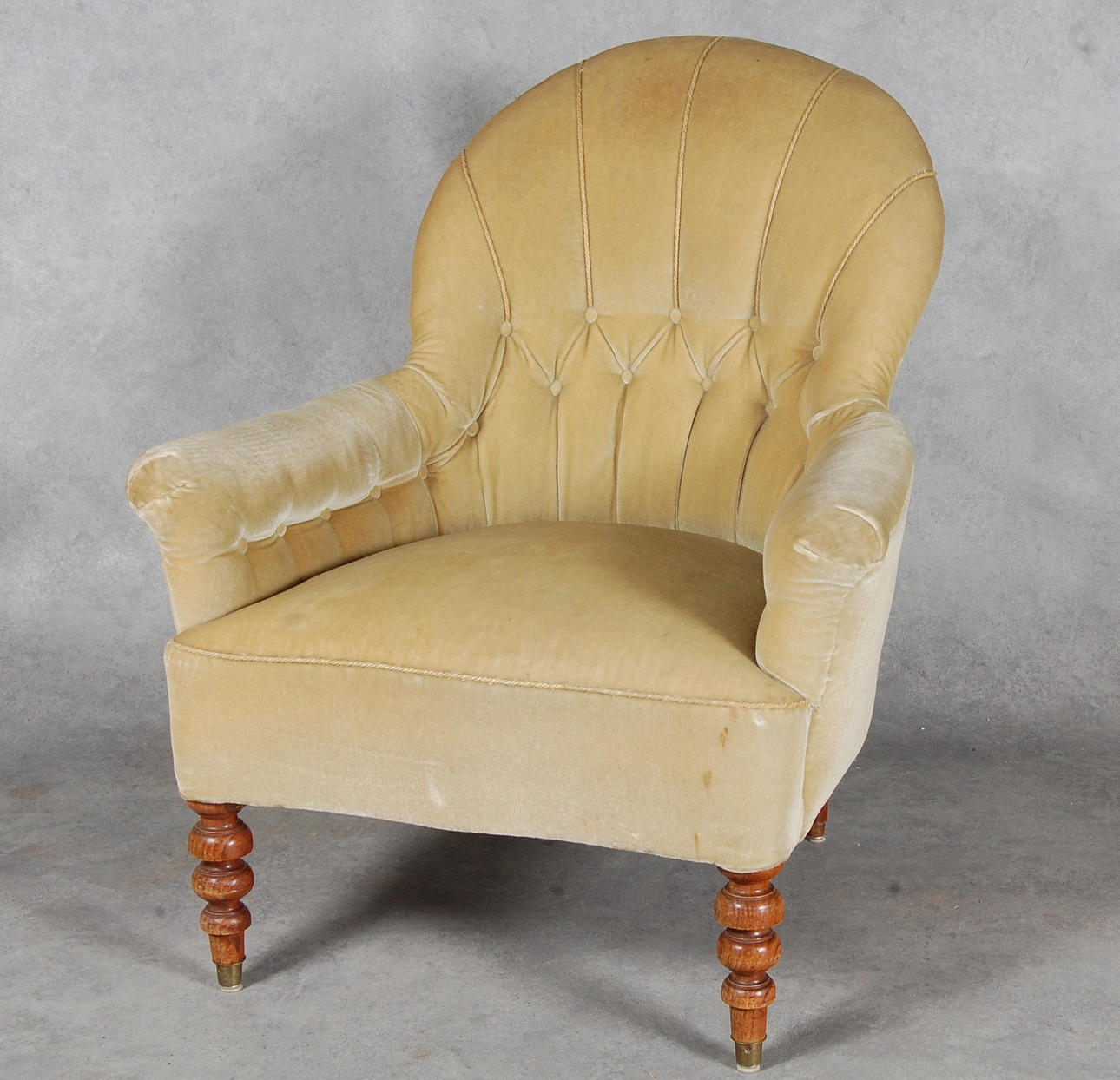 FÅTÖLJ, Emma modell, 18-1900-tal.