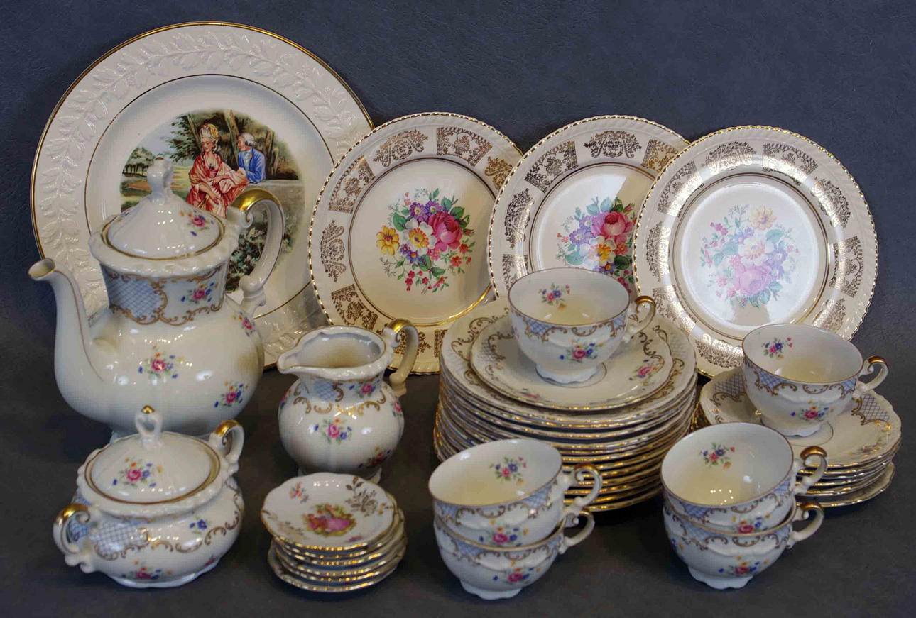 KAFFESERVIS M.M., mestadels Bavaria.