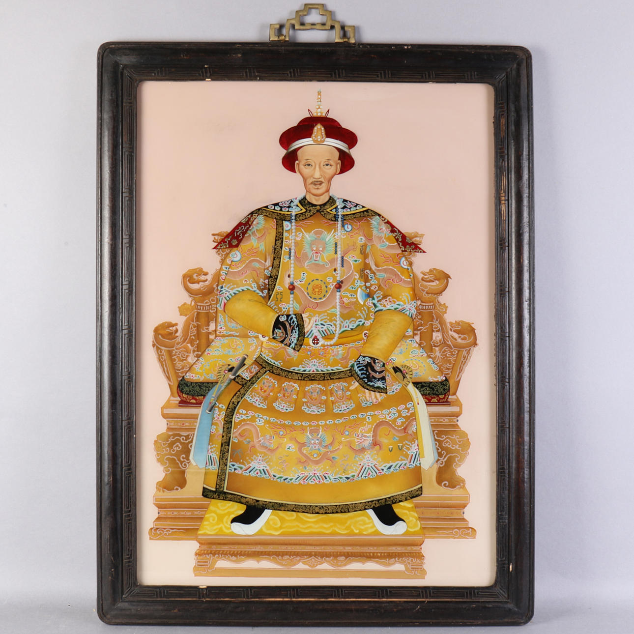 GOUACHE, Kung, Kina, 1900-tal.