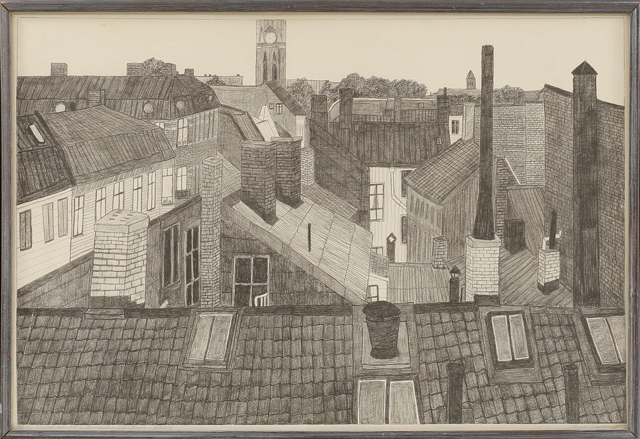 MONA JOHANSSON. Litografier, 2 st, signerade och numrerade.