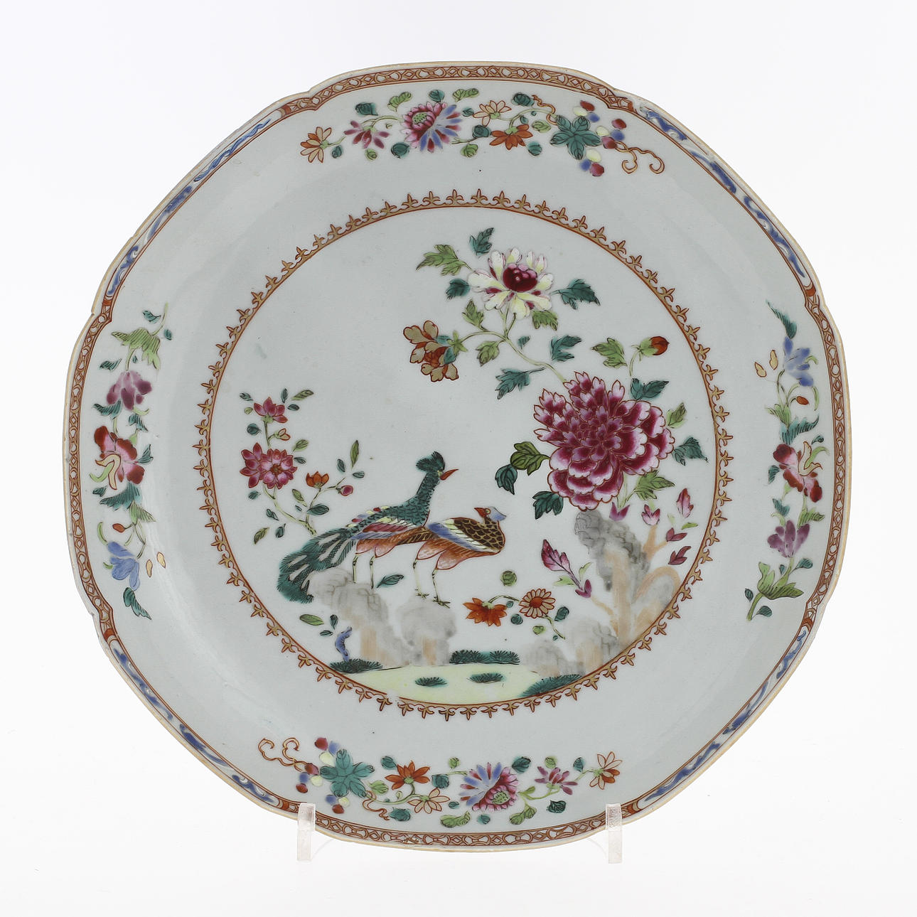 SKÅL, porslin, "Famille Rose", Kina, 1700-tal.