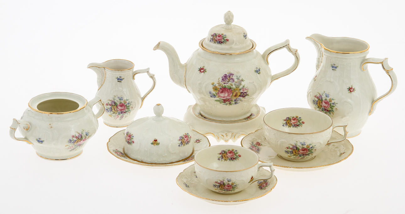 KAFFE OCH TESERVIS, 31 delar, "Sanssouci", Rosenthal.