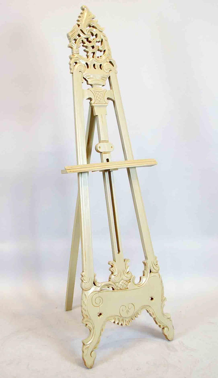 STAFFLI, gråmålat, rokokostil, 2000-tal.