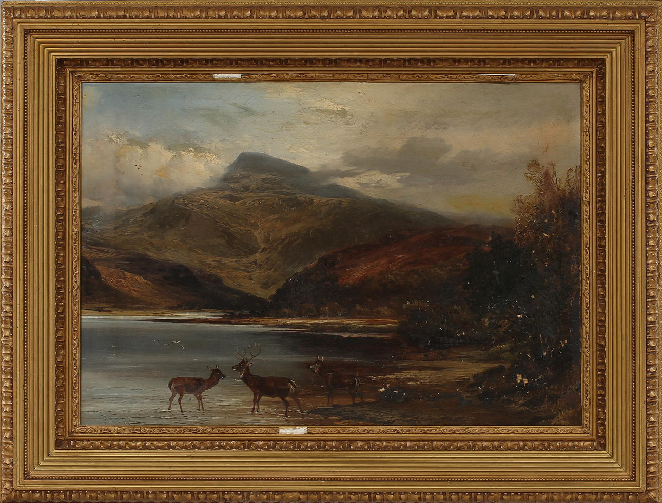 CLARENCE HENRY ROE. Olja på duk, signerad.