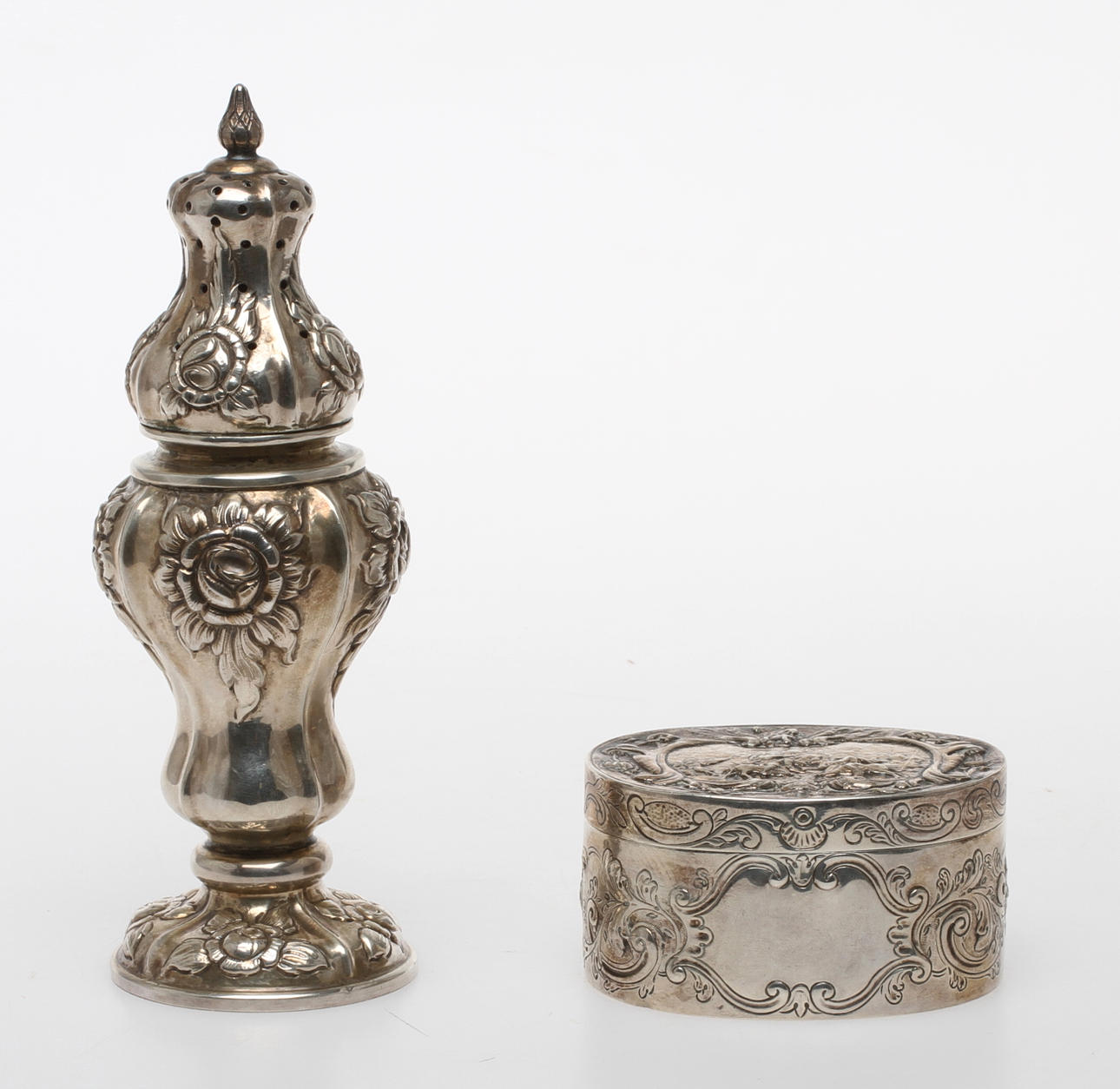 DOSA, silver, London, SOCKERRUSKA, silver.