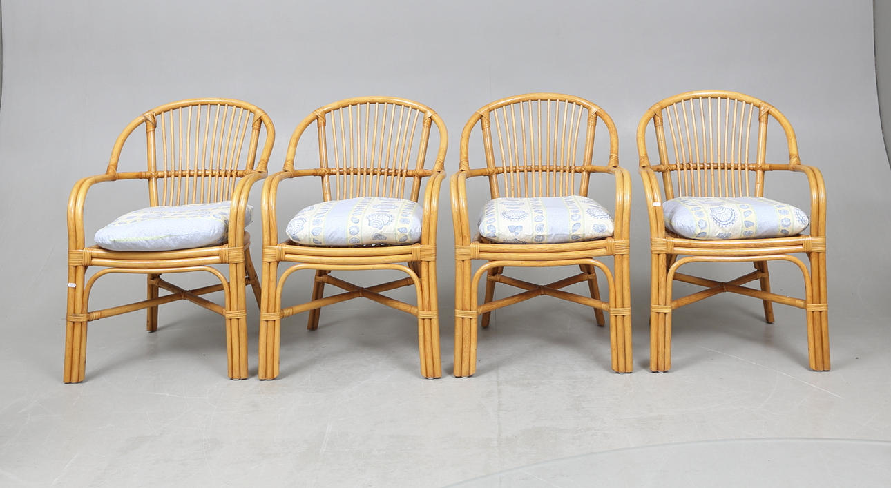 KORGMÖBEL, 5 delar, samt PALL, Ikea.