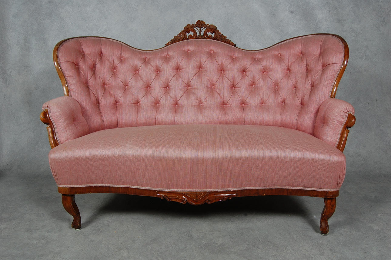 SOFFA, nyrokoko, 1800-tal.