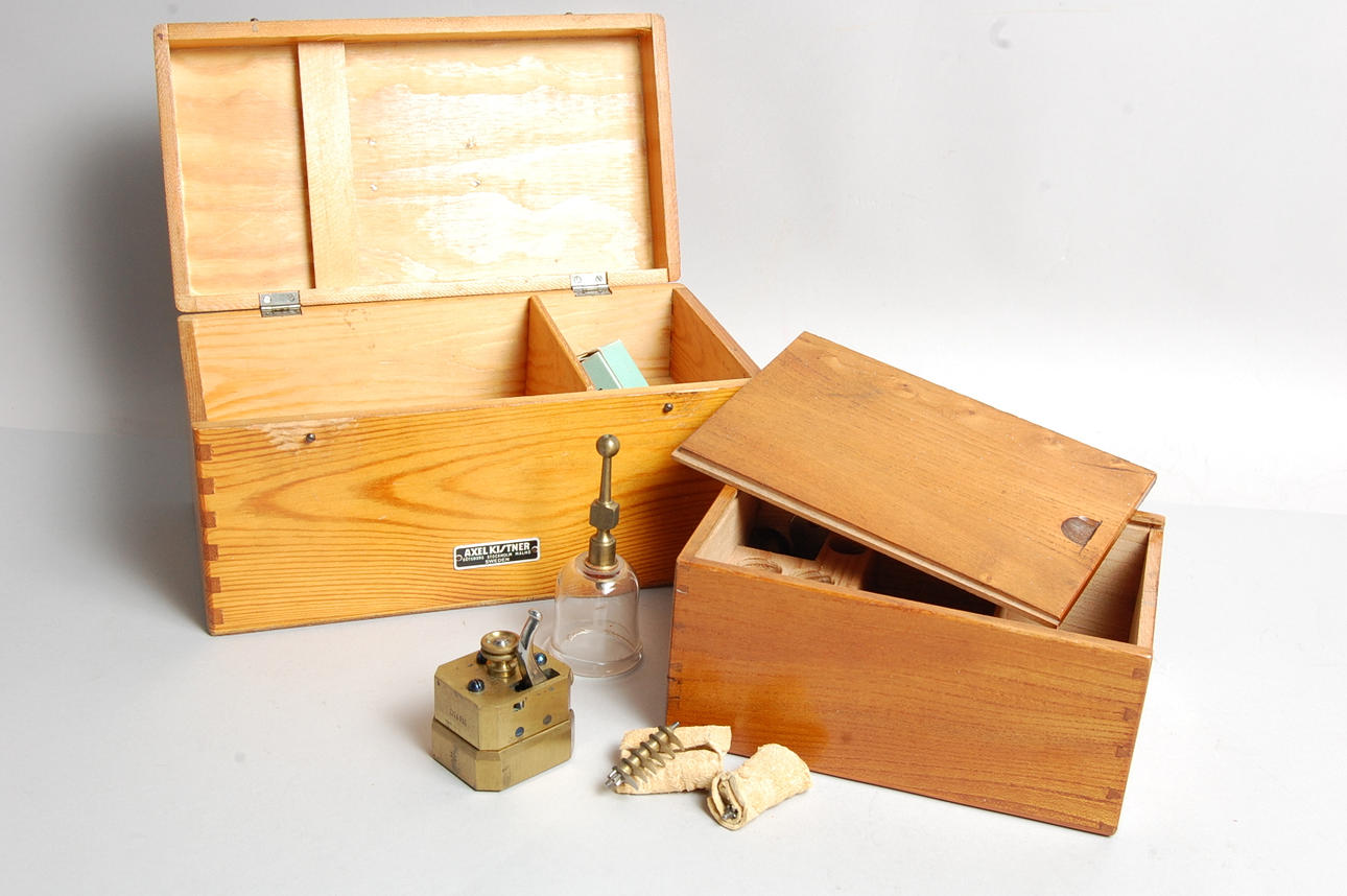 VINTAGE, in original box, syringe, etc.