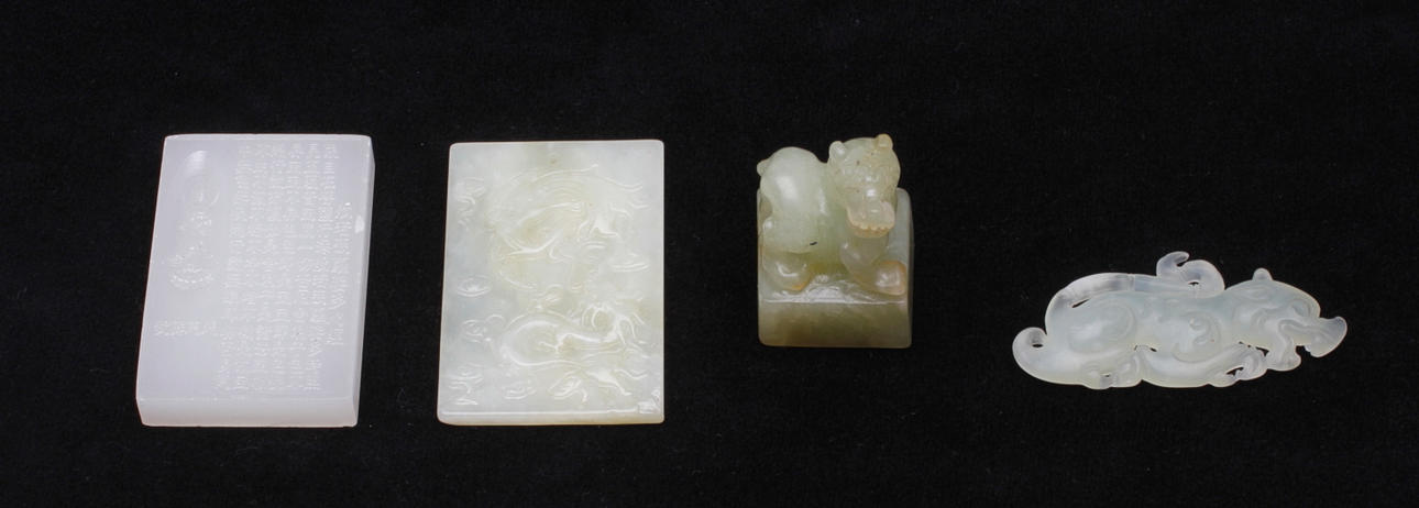 STENARBETEN, 4 st, ostindiska, bl.a. sigill.