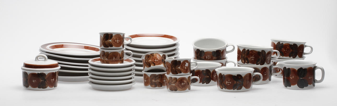 SERVISDELAR, Arabia, Ulla Procopé, "Rosmarin", 22 delar.