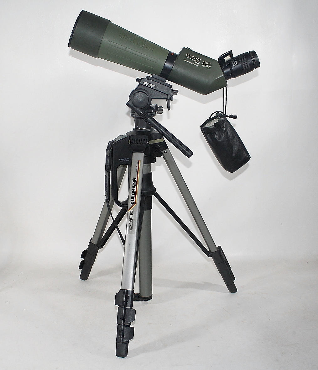 BINOCULARS with stand, Optolyth TBS 80.