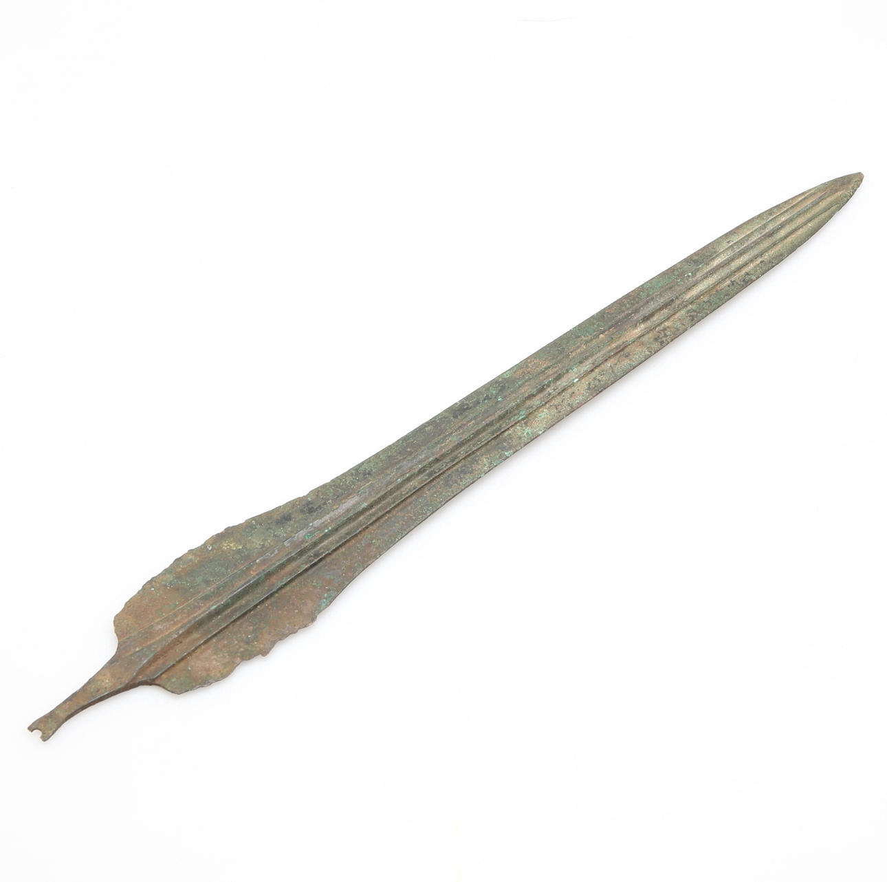 SWORD BLADE, bronze, about SEK 1500.