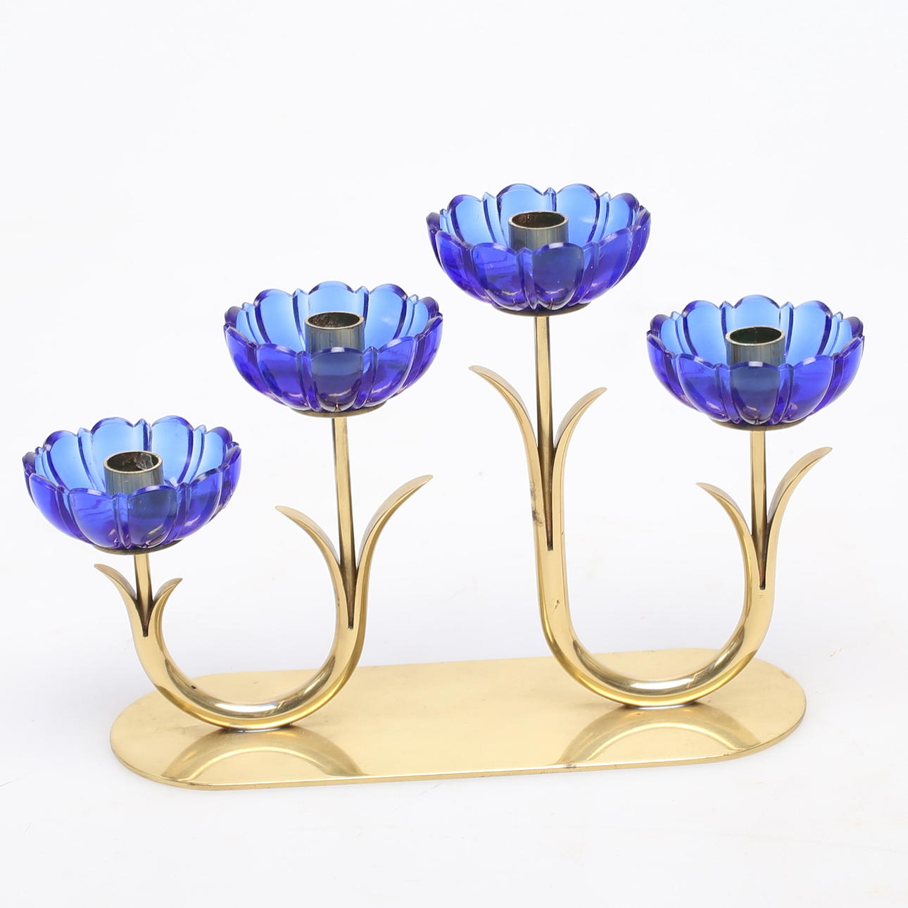 YSTAD METALL, Ljusstake, fyra ljuspunkter.