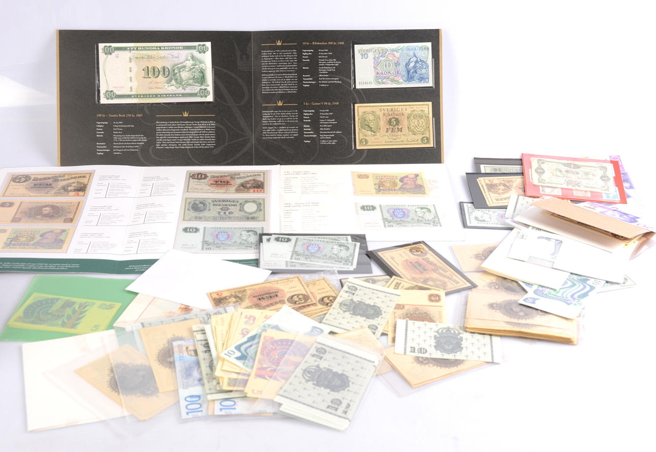 PARTI SVENSKA SEDLAR.