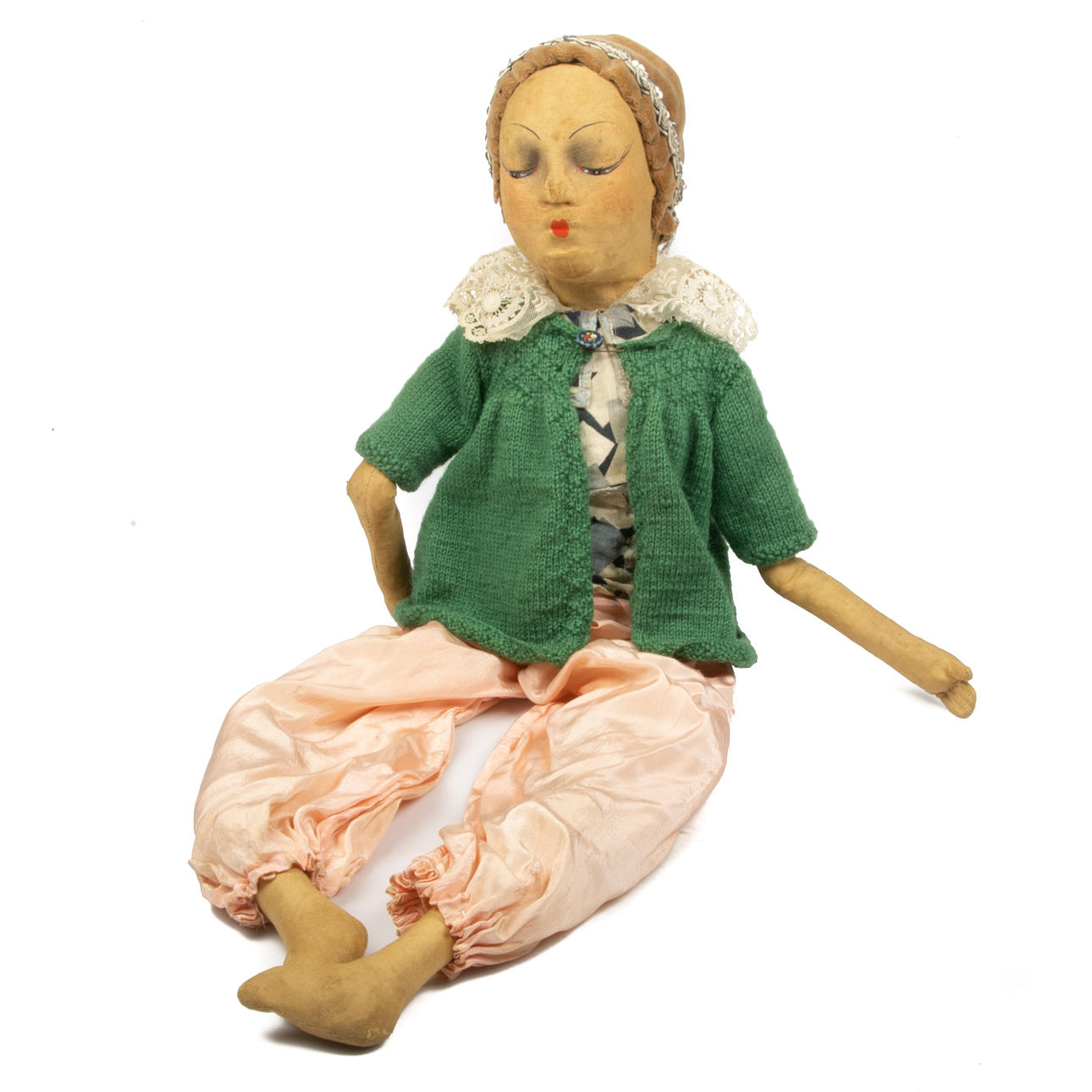 DOCKA, tyg, tidigt 1900-tal.