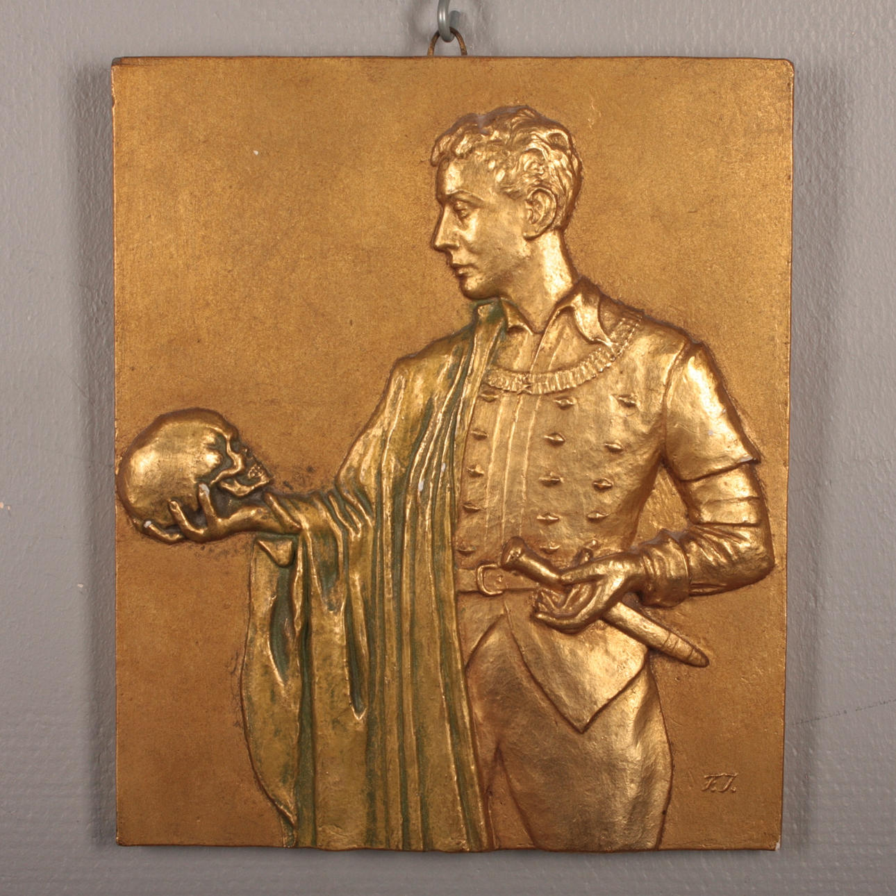 WALL RELIEF, Hamlet, Fritz Johansson.