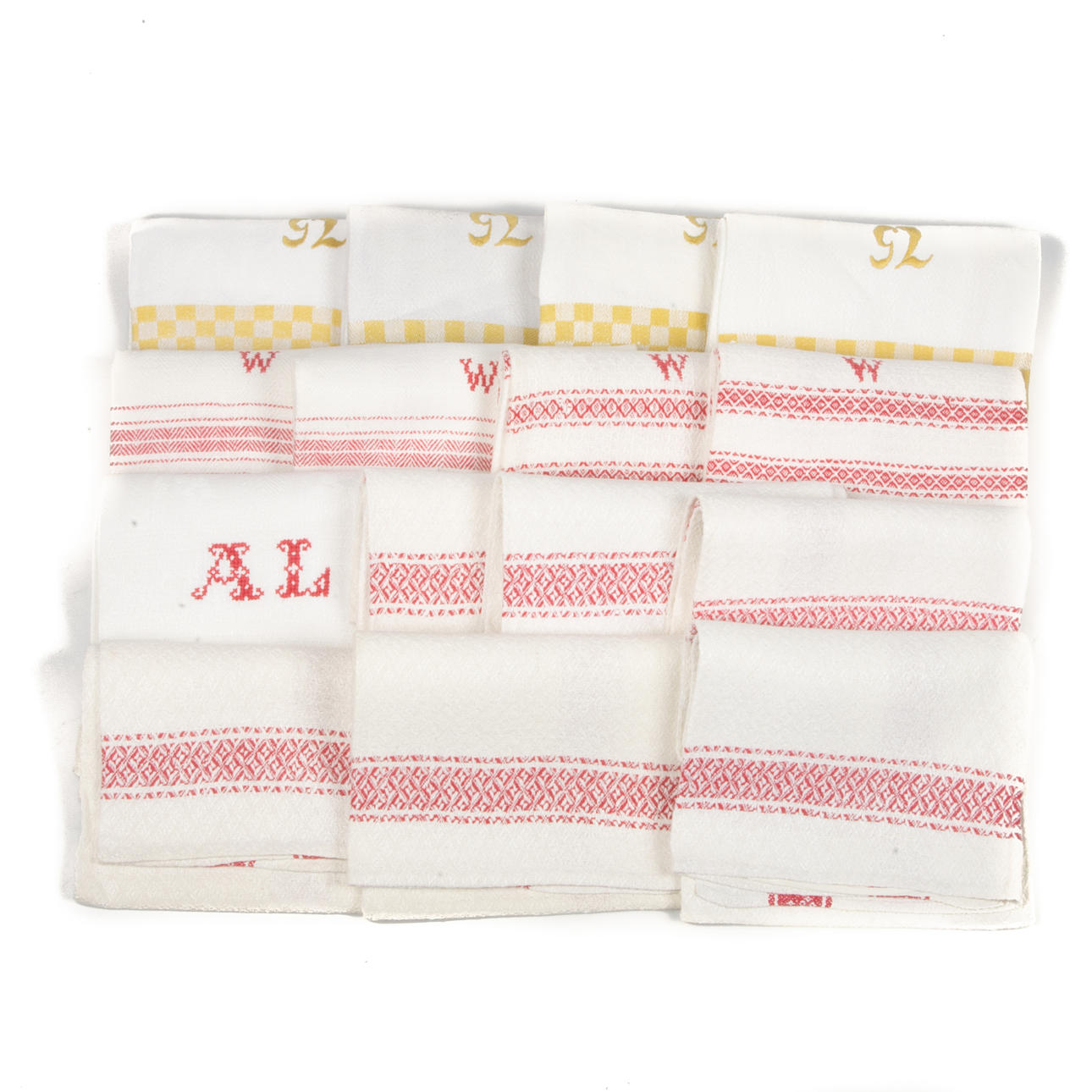 LINNEHANDDUKAR, 15 stycken.