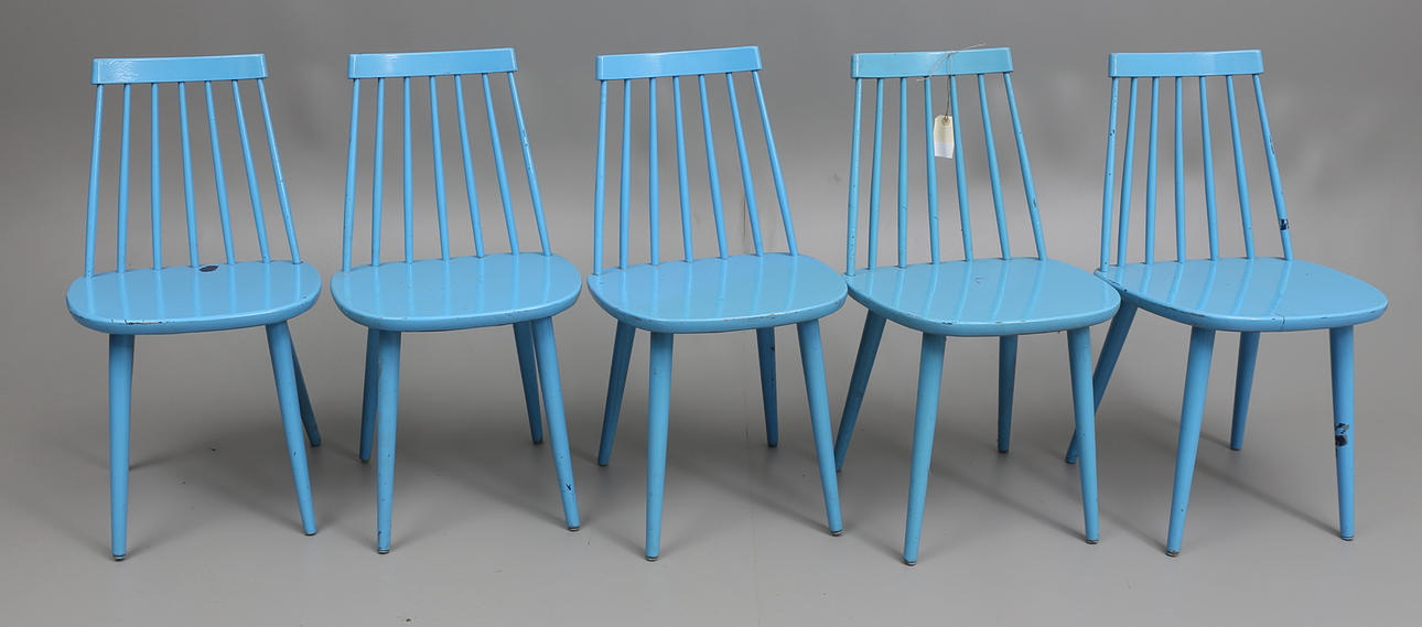 STOLAR, 5 st, "Pinocchio", Yngve Ekström, Stolab, 1900-talets andra hälft.