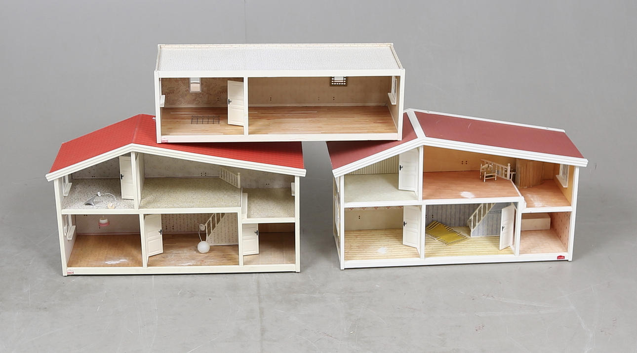 DOLLHOUSE, 2 pcs, Lundby.