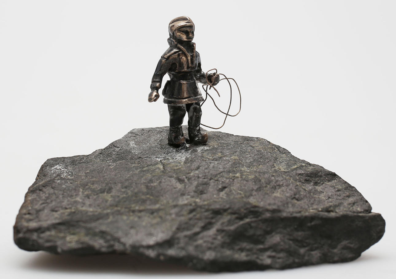 SKULPTURER, 2 st, silver, Mema Gab, Uppsala, 1968 samt 1974.