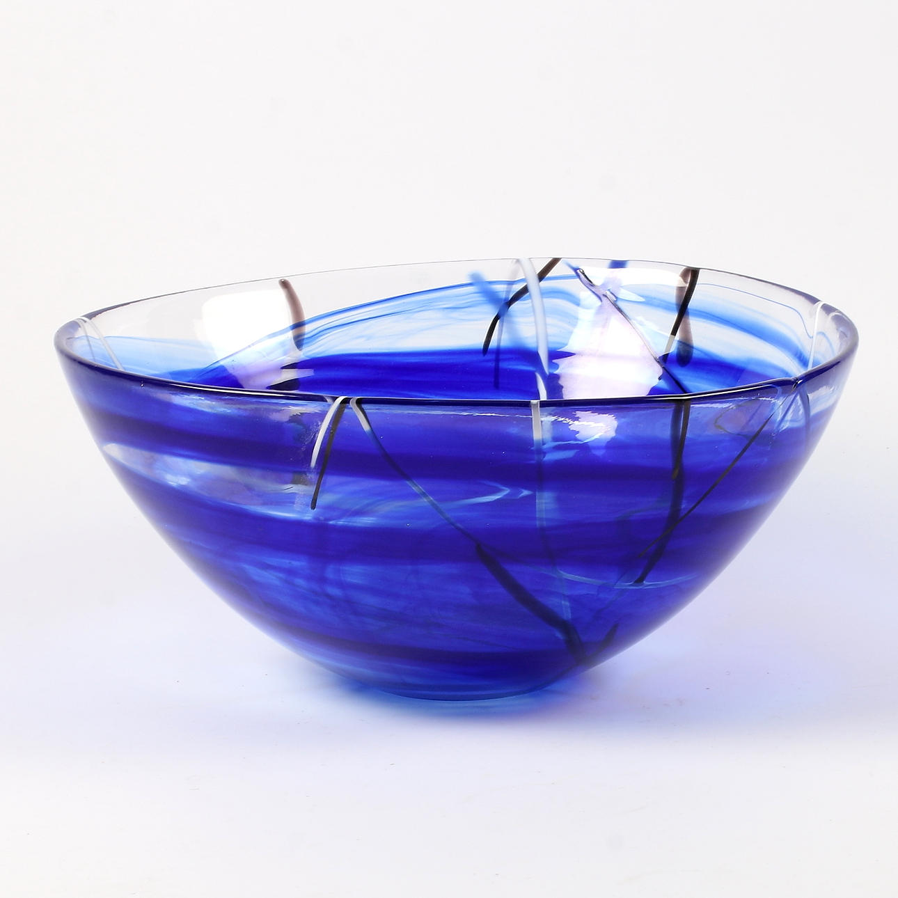 SKÅL, glas, Anna Ehrner, "Contrast", Kosta Boda.