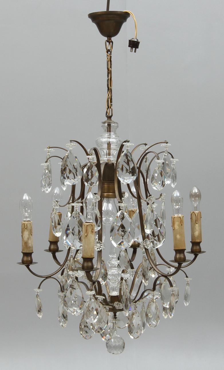 LJUSKRONA, rokokostil, 1900-tal.